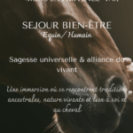 STAGE BIEN ÊTRE ÉQUIN et  HUMAIN